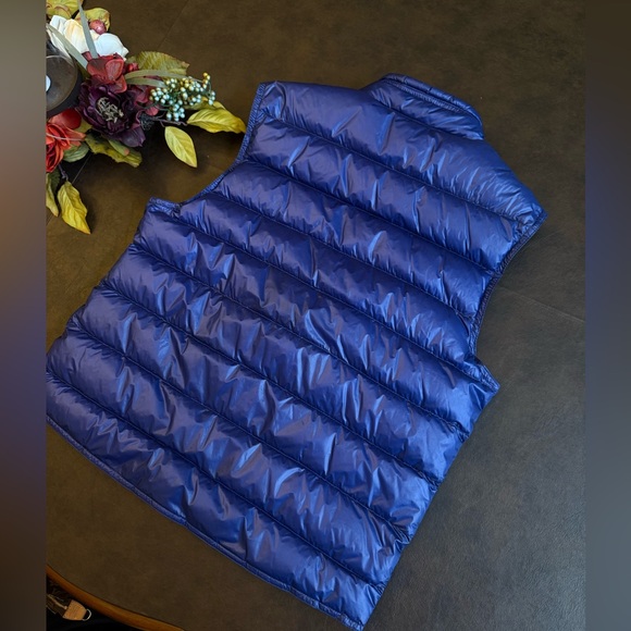 MONCLER Men’s Gui Packable Down Vest in Blue; Size: 2 (With CoA) - Picture 7 of 15